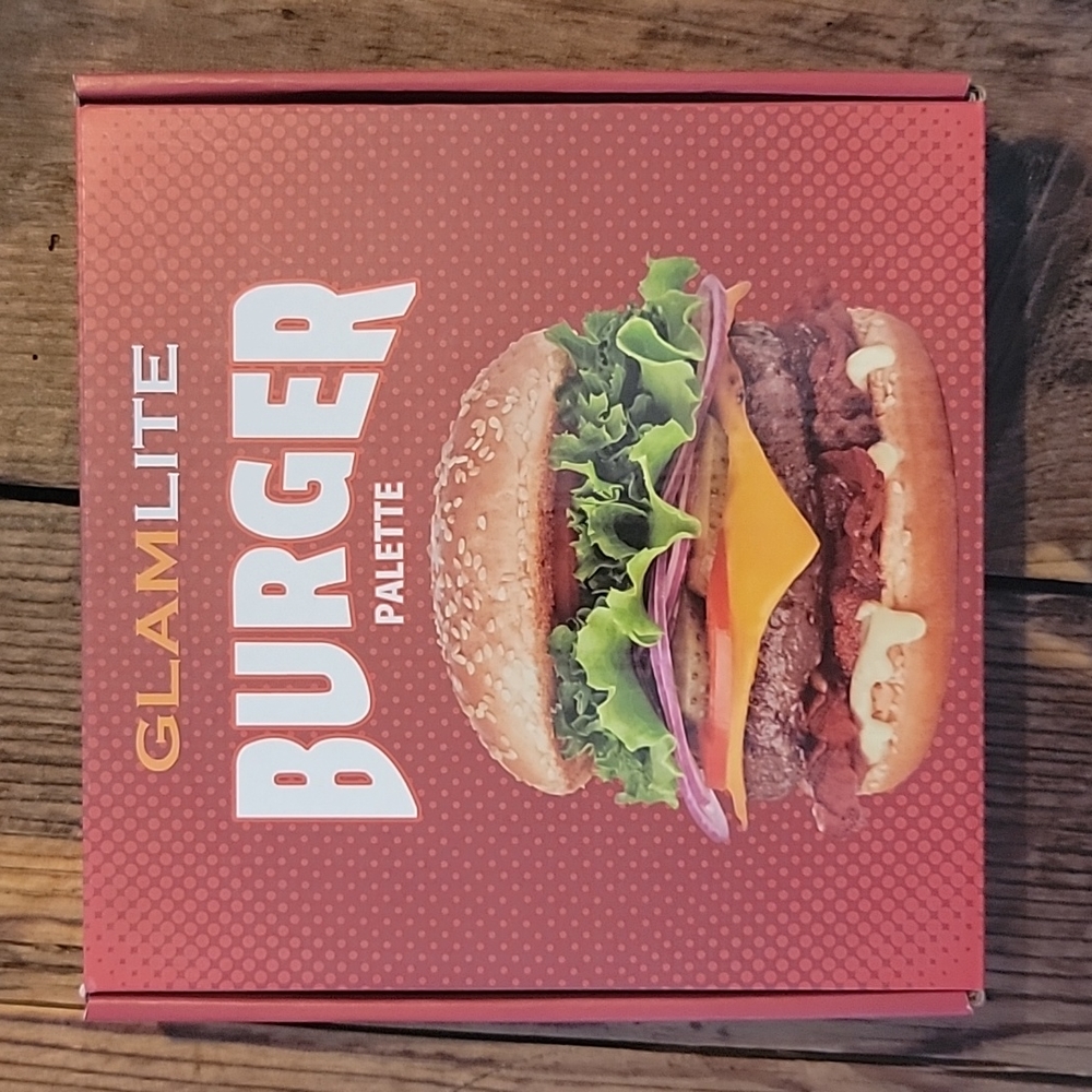 Glamlite burger slider eyeshadow palette